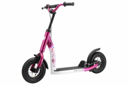 BIKESTAR New Gen Sport 10 Zoll Tretroller Kinderroller ab 5 Jahre - pink (7)