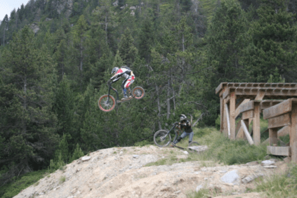Downhill-Roller Sprung