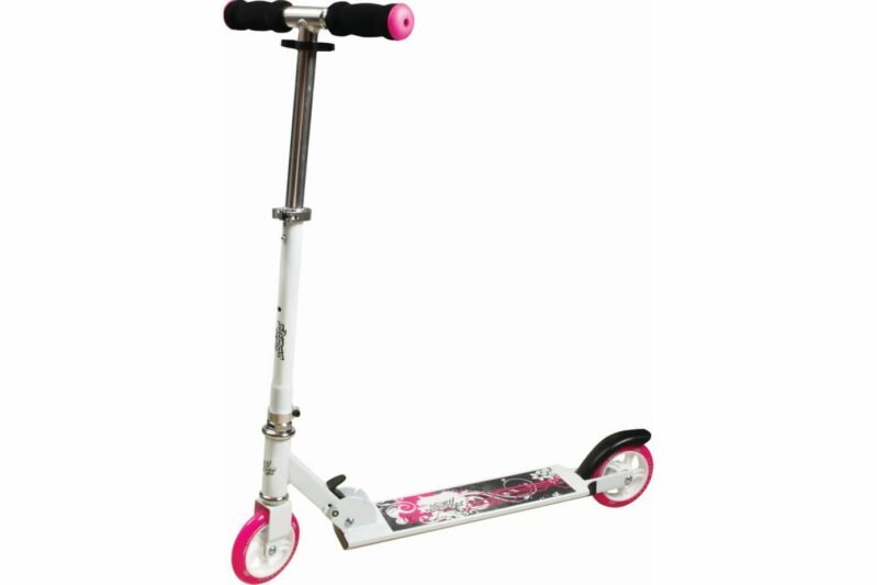 New Sports Scooter PinkWeiß, 125 mm ABEC7