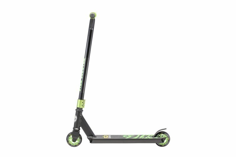 STAR SCOOTER Freestyle Aluminium Jump Stuntscooter ab 7 - 8 Jahre 100mm Advanced Entry Edition-schwarz (4)