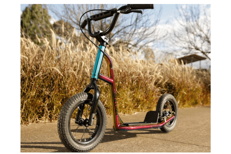 Sullivan-all-terrain-scooter-Kinderroller-5-Jahre-neon-Strand