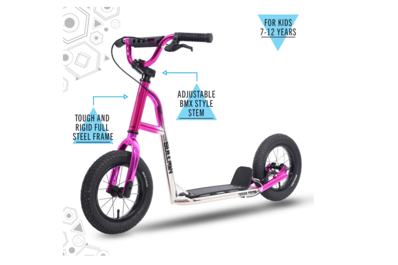 Sullivan-all-terrain-scooter-Kinderroller-5-Jahre-pink-Vorteile