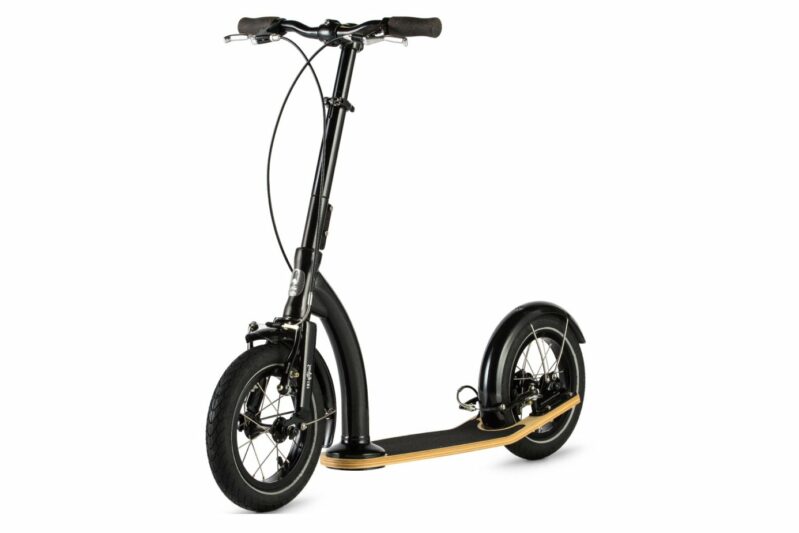 Swifty-IXI-Kinderroller-Scooter-Retro-Design-schwarz-seite