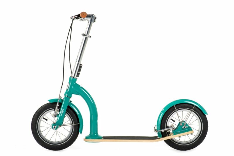 Swifty-IXI-Kinderroller-Scooter-Retro-Design-türkis